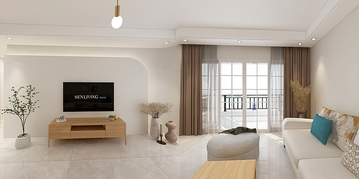 夏风设计-和天下6-D-1101.dwg-装修设计方案