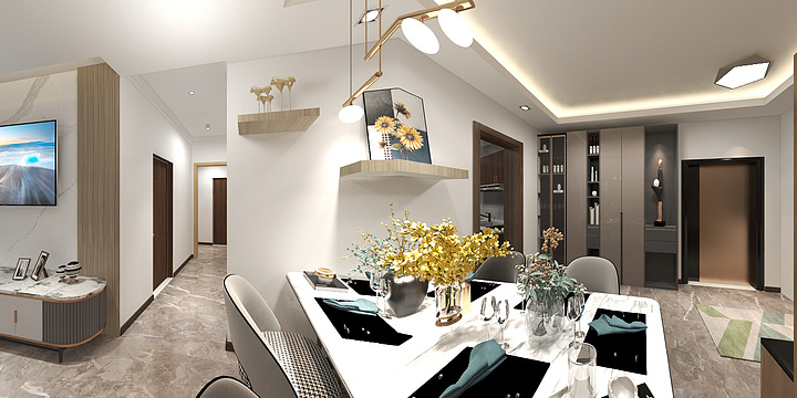 久居丶全案设计-三亚-卓先生-装修设计方案