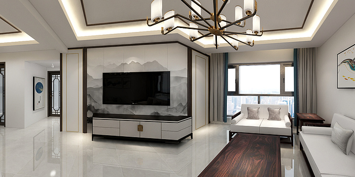 尚艺居设计工作室-公园华府12#1#1101-装修设计方案