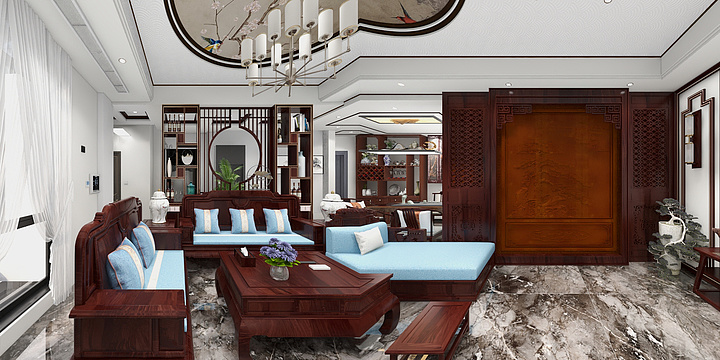 儒匠设计--国峰首府-.黑东别墅-装修设计方案