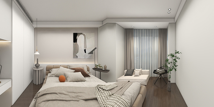 燊作装饰-香江极简风.dwg-装修设计方案