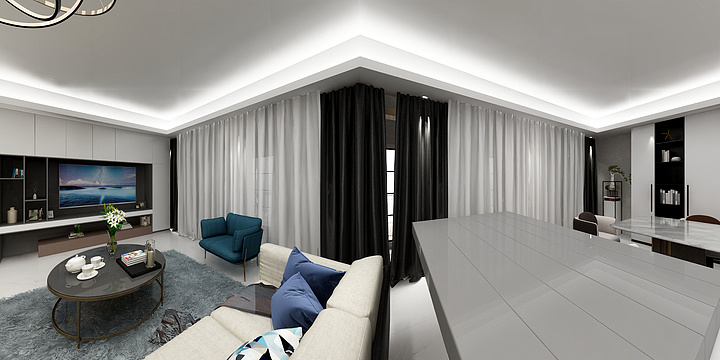 全屋定制MR李-大梦想城-装修设计方案