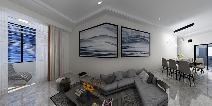 唐朝木匠-悦隽公馆-装修设计方案