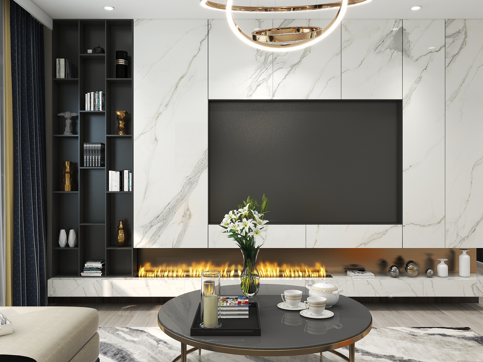 爱设计的小冯-新块.dwg-装修设计方案