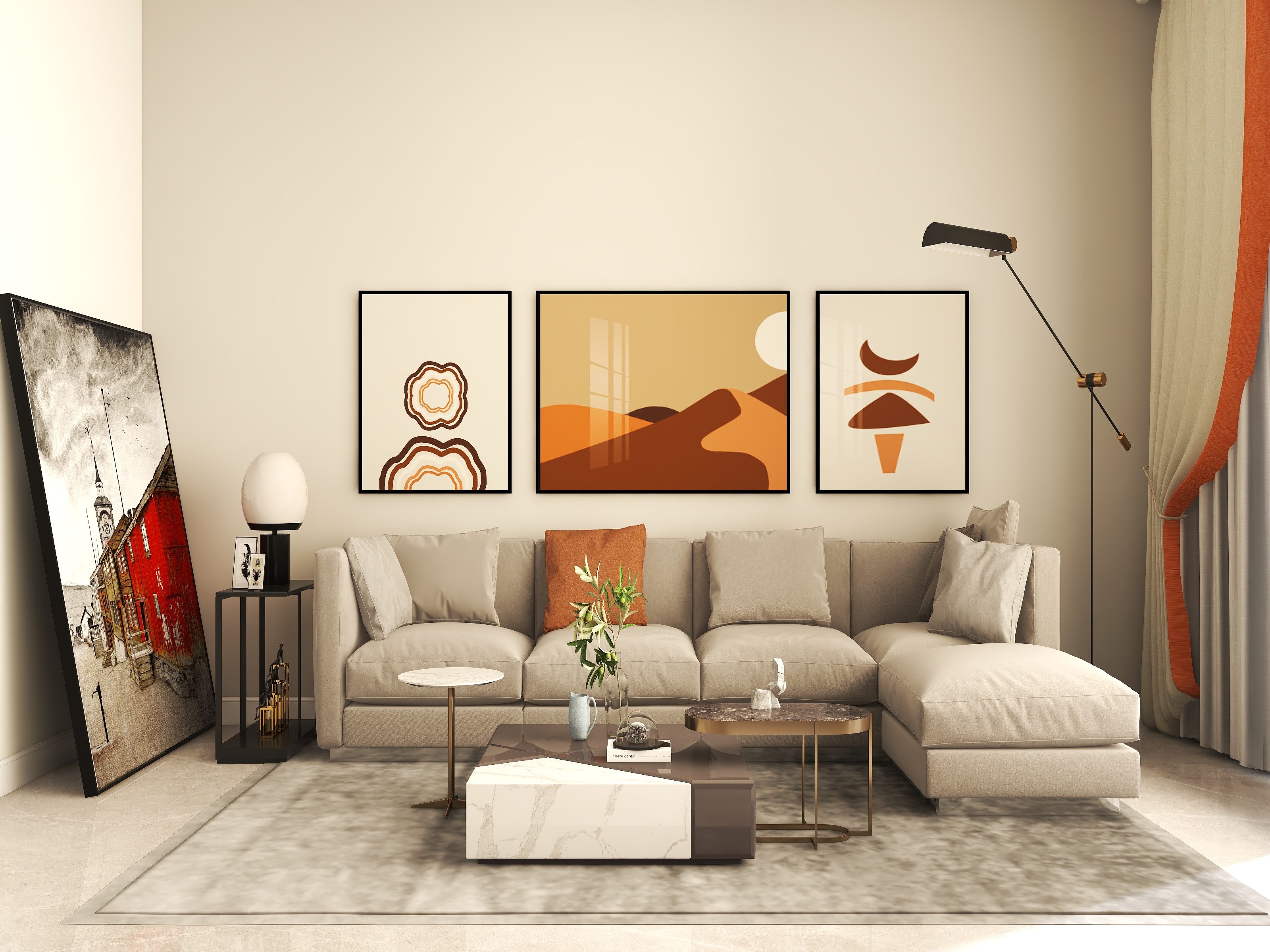 章德亮-招商兰溪谷75㎡-现代简约-装修设计方案