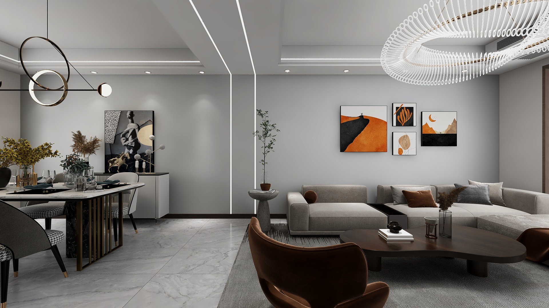 朱伟华-大汉龙苑 现代雅居设计.dwg-装修设计方案