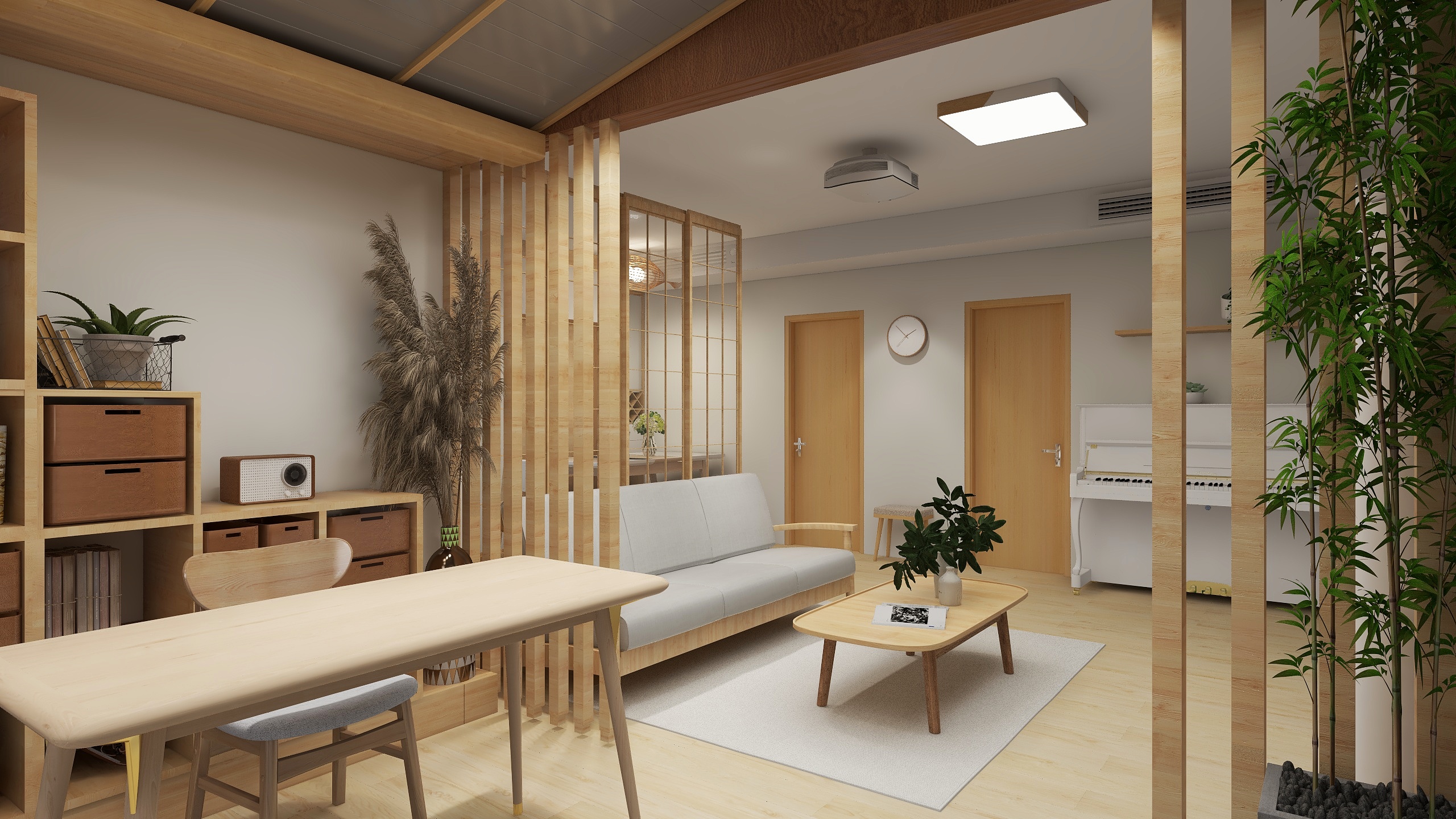 王非-丨原木丨日式丨-装修设计方案