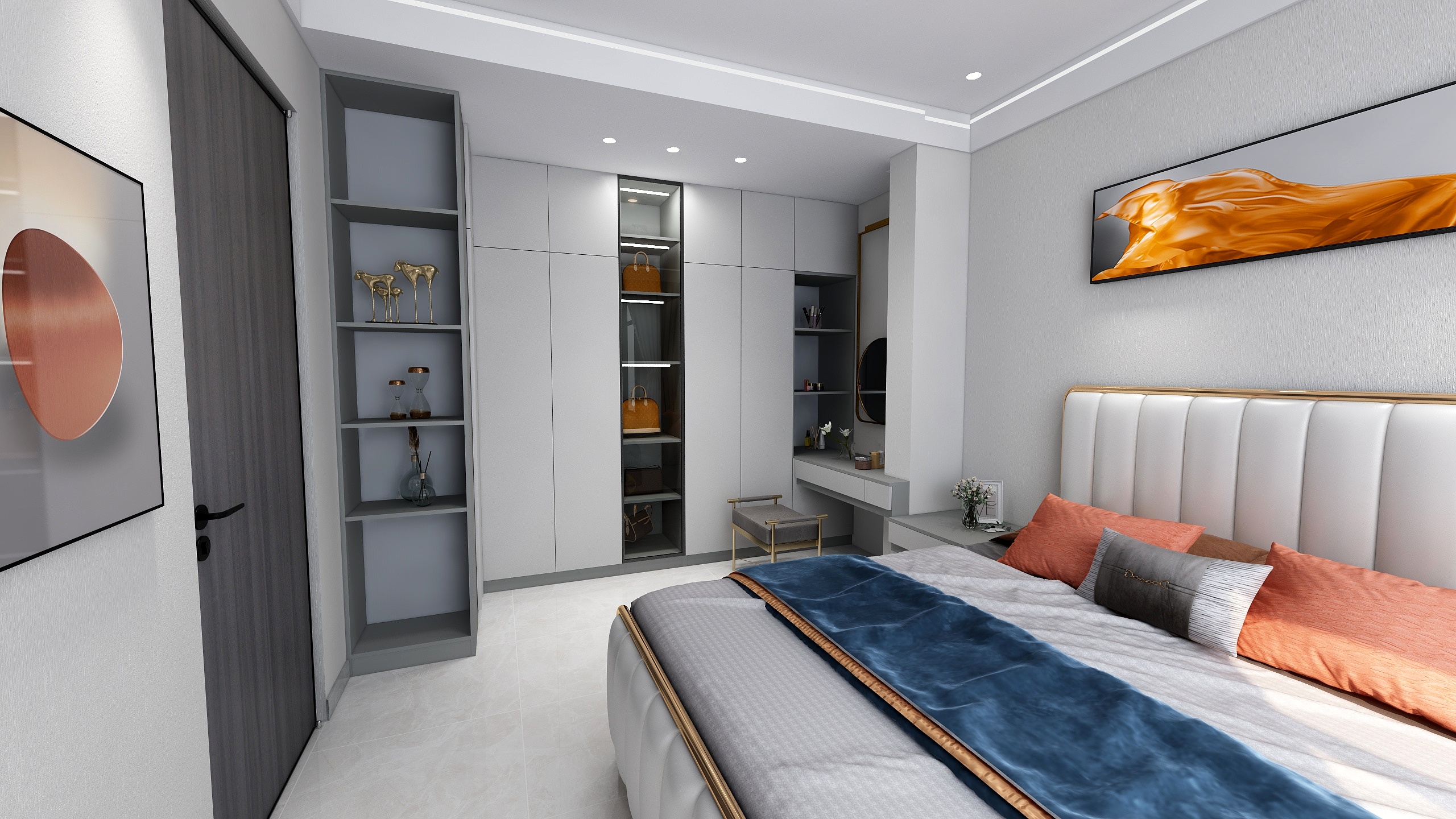 庸人00-荣豪花园.dwg-装修设计方案