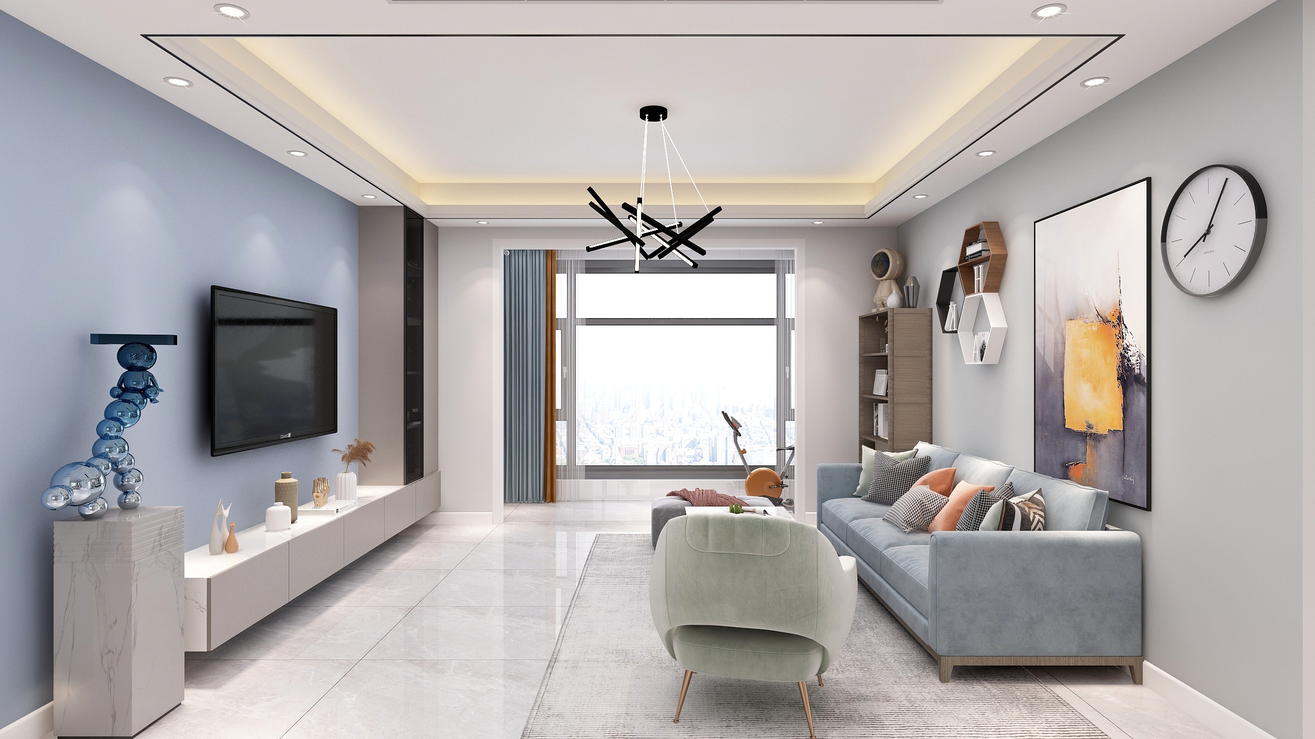 君临其境空间-未来国际12-103-装修设计方案