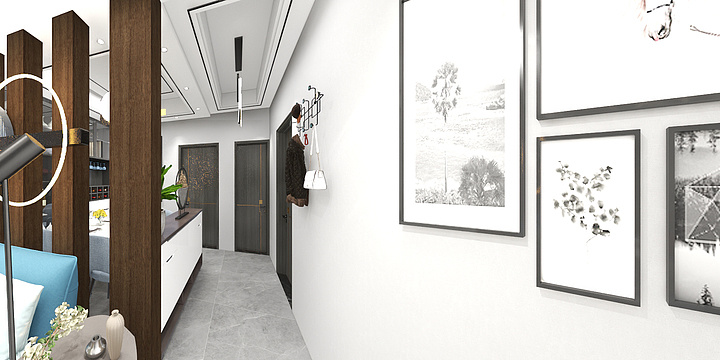 居安装饰孙祥辉-瑞和园89.50㎡B户型3室2厅1卫-装修设计方案