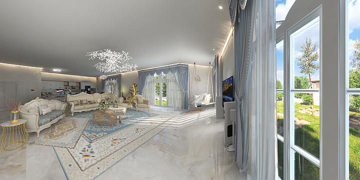 用户47669BYnD-台湾山庄别墅415㎡2室-装修设计方案