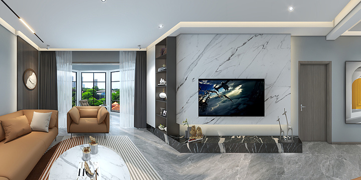 lu拾柒-黄河阳光.dwg-装修设计方案