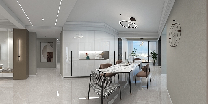 胡子丨奇-天富新天地128m²颉舒-副本-装修设计方案