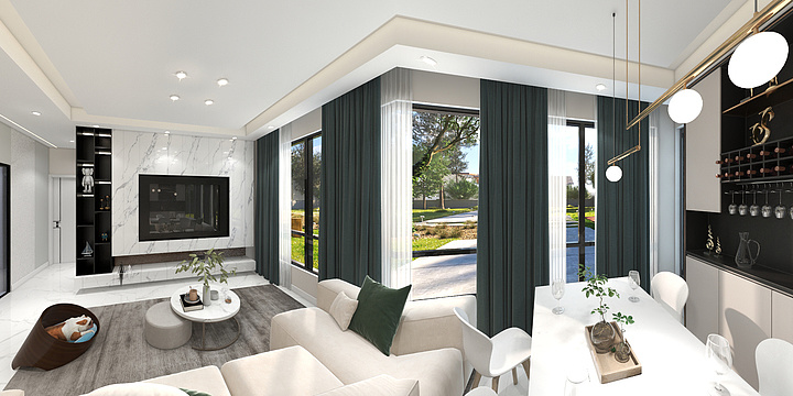 姚先生asurname-瑞和园89.50㎡B户型3室2厅1卫-装修设计方案