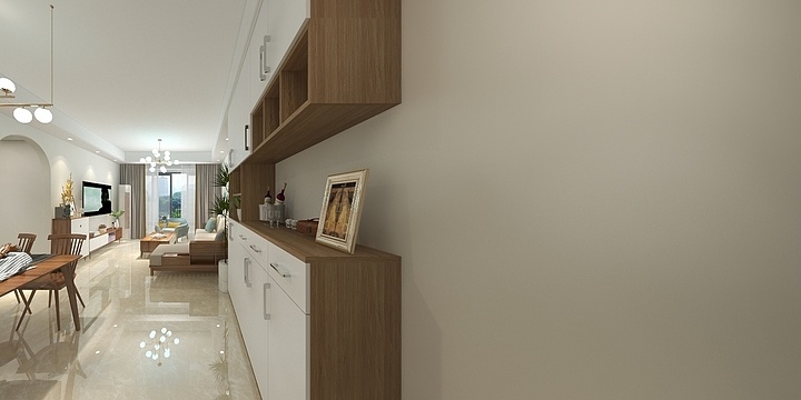 南雄海洋18038917688-钱隆华府2栋03房-儿童房第二方案-装修设计方案