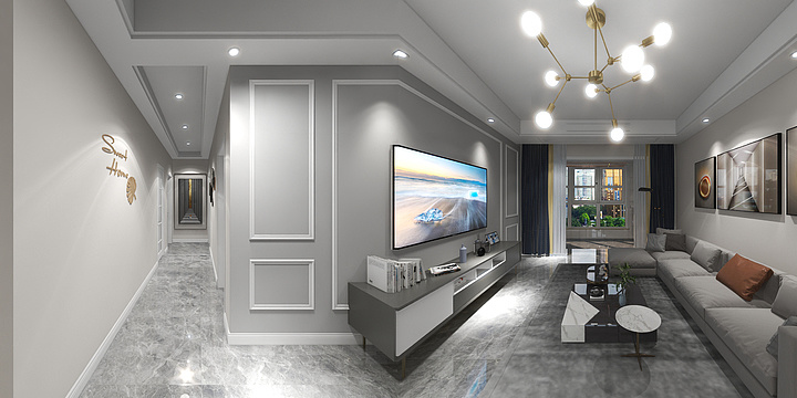 时间长河中的偶遇-建模.dwg-装修设计方案