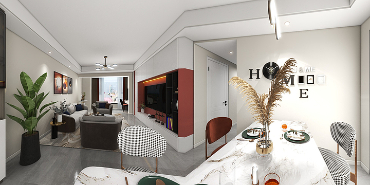 室内设计老黄-领地.蘭台府.孙老师现代-装修设计方案