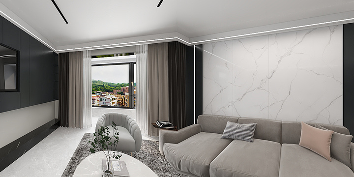 设计师张彩龙-定州1601(4).dwg-装修设计方案