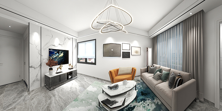 哈喽WzoA-燎原悦府二区3-2304.dwg-装修设计方案