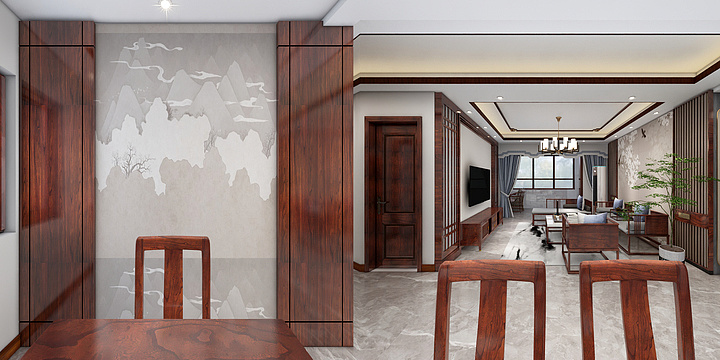 北京艺品鼎盛装饰1-金科华地15-202-装修设计方案