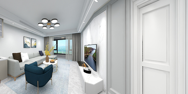 全案设计余工-武汉五矿万境水岸3.27-装修设计方案