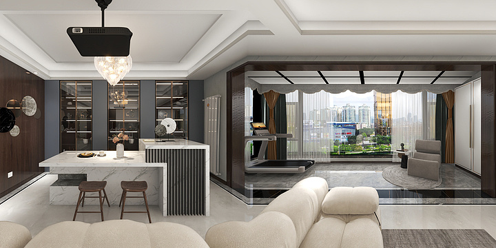 知悉-绿地新里城-装修设计方案