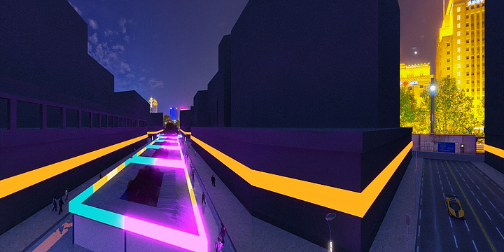 博士设计师-蛟龙港夜市-装修设计方案