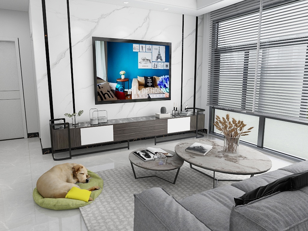 天道酬勤jzdo-瑞和园89.50㎡B户型3室2厅1卫-装修设计方案