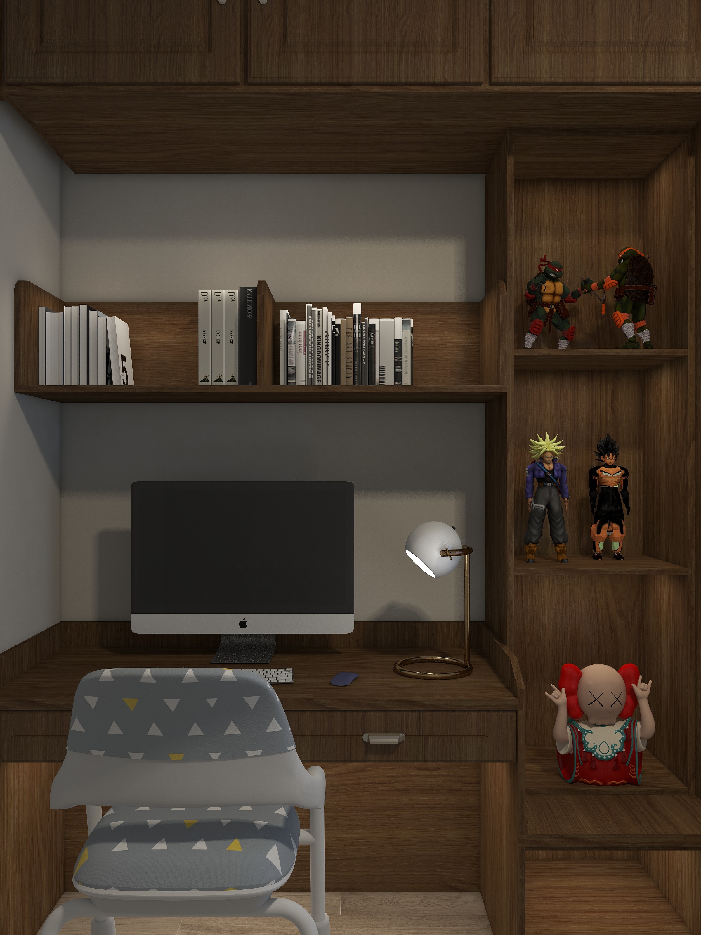 芳华之丽-卧室5-儿童房榻榻米-装修设计方案