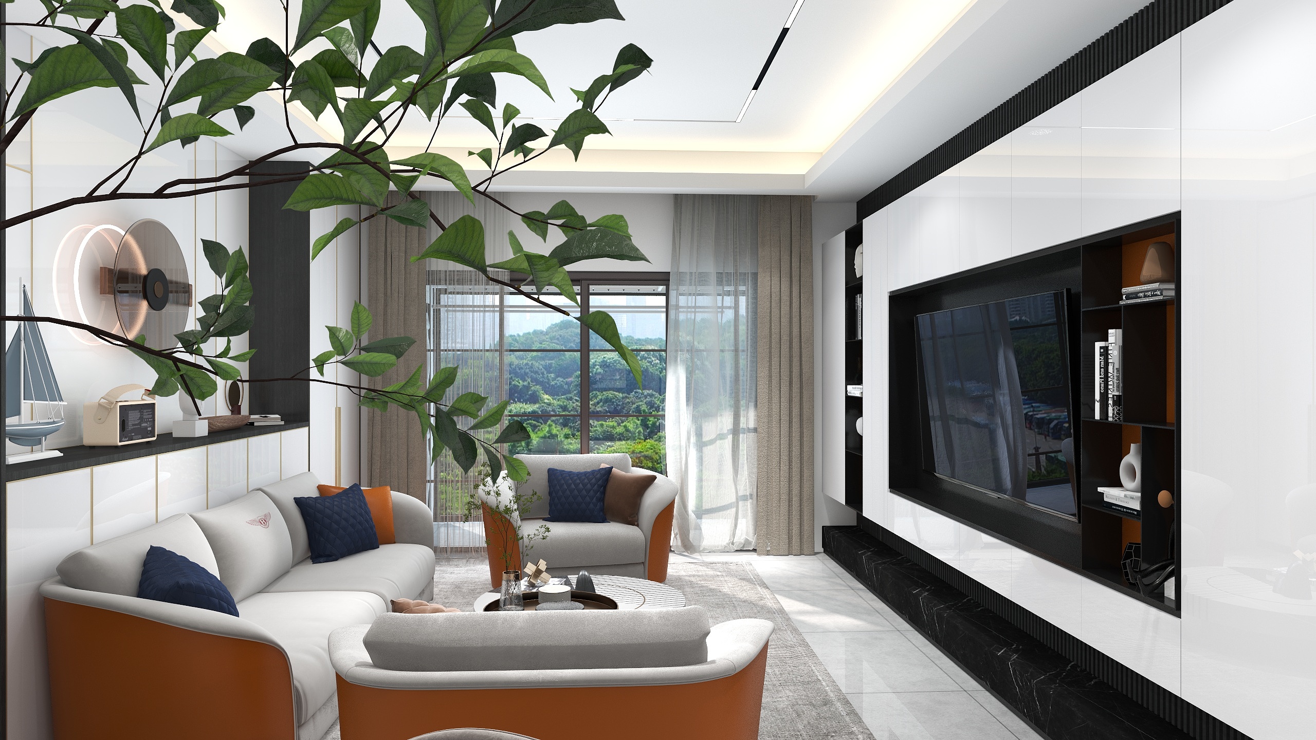 南墙以北-软装专业作业户型-装修设计方案