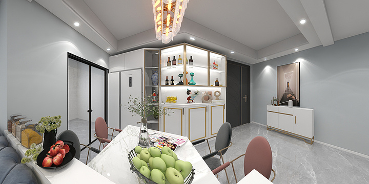 我来吧-环湖花园15-1-2504dwg-装修设计方案