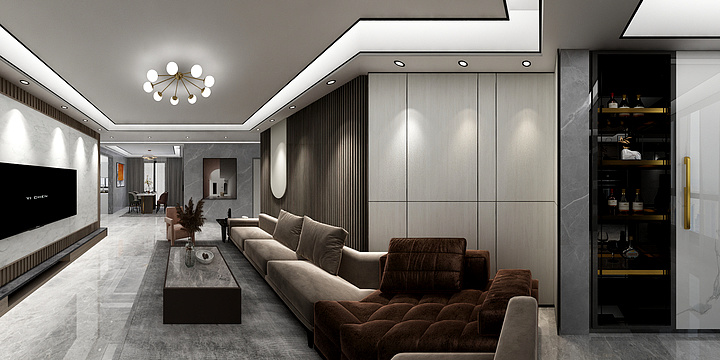 多艺-装饰-翔栩水岸城52201duoyi-装修设计方案