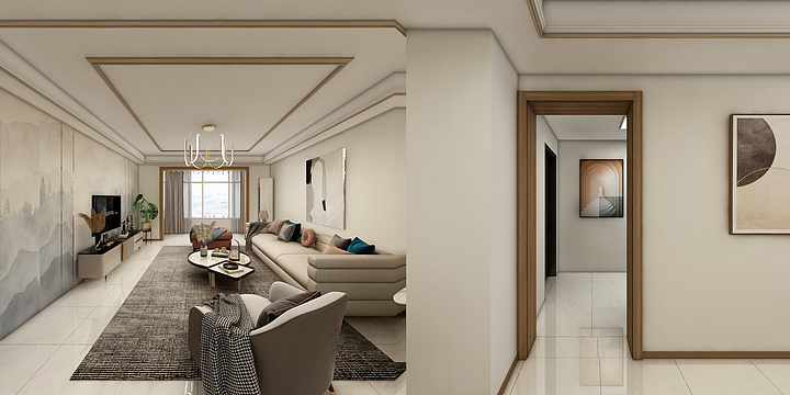 室内设计25-公园城小区-装修设计方案