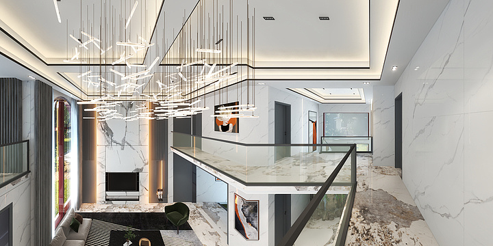 文涛设计18166259572-别墅私房二层设计-装修设计方案