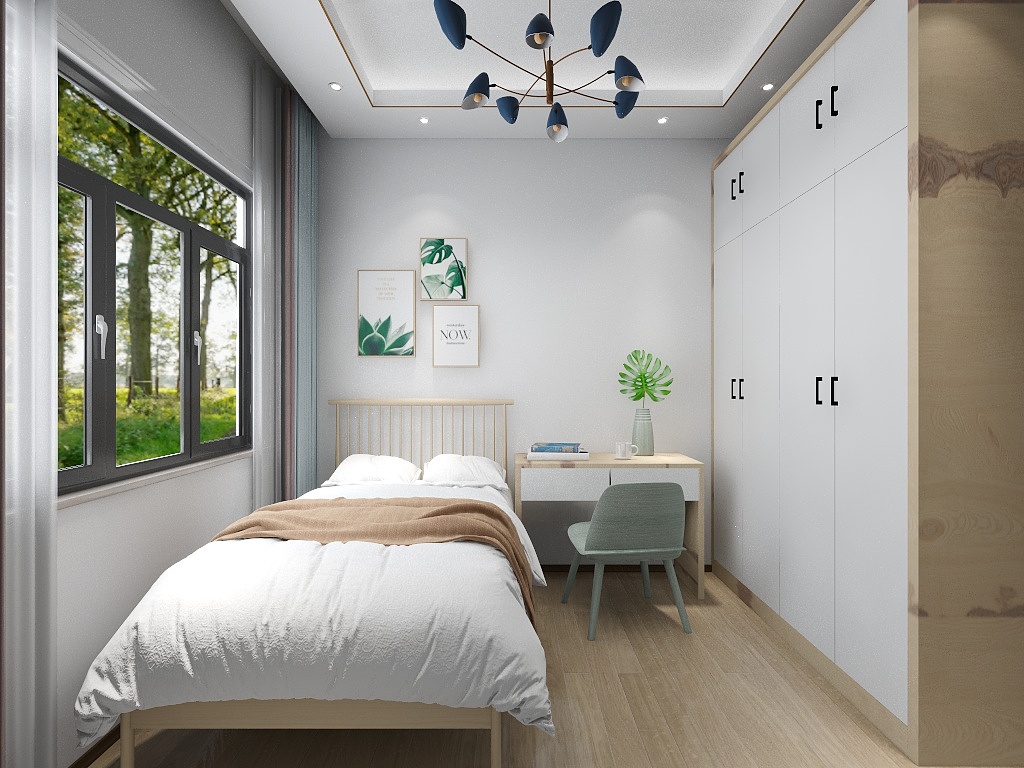 金英云是理想型-北欧风格B.dwg-装修设计方案