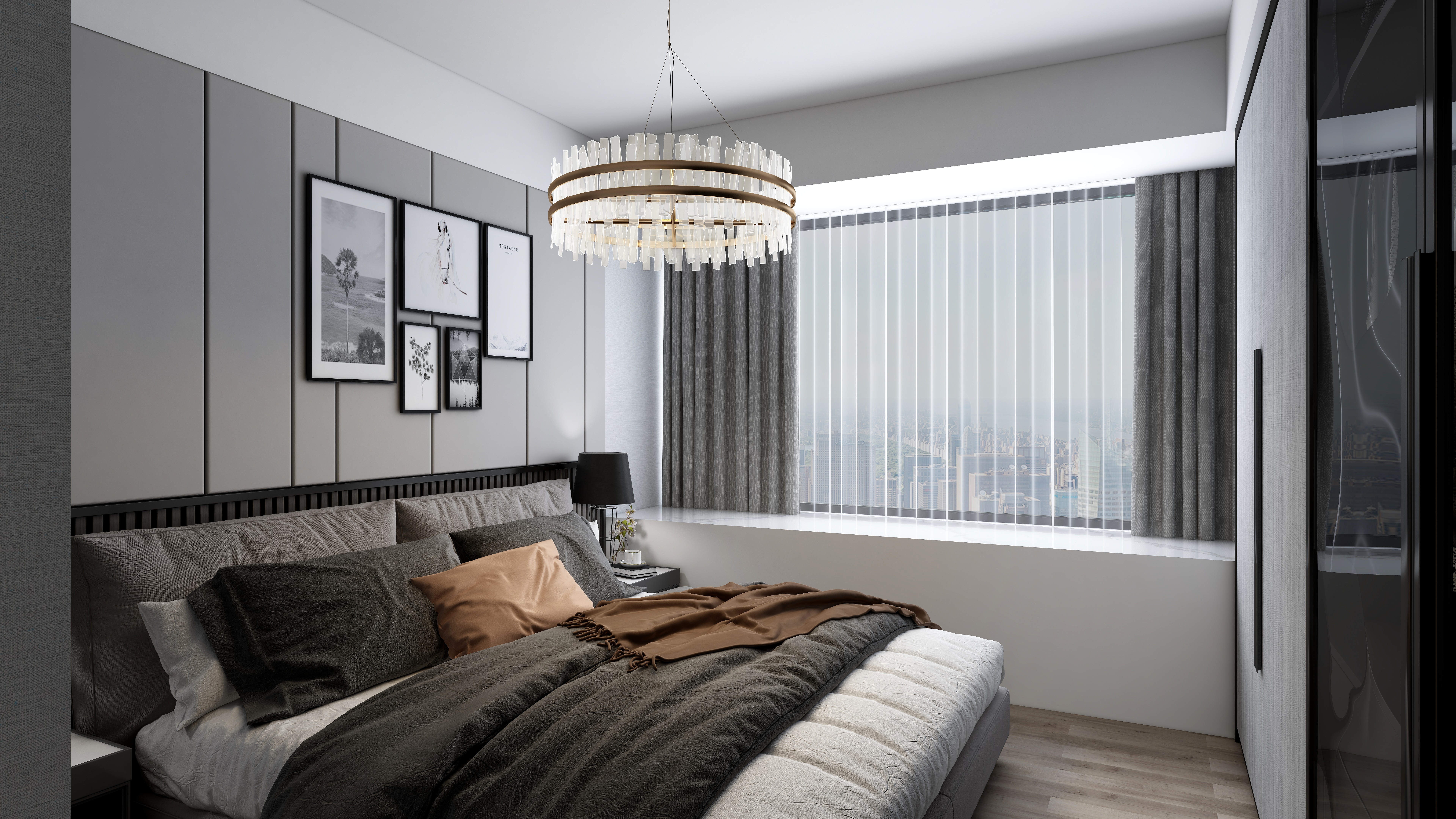 AlecLeo云狼一廖宁-石门澧阳春秋3-1102原始户型图（精准量房）-装修设计方案