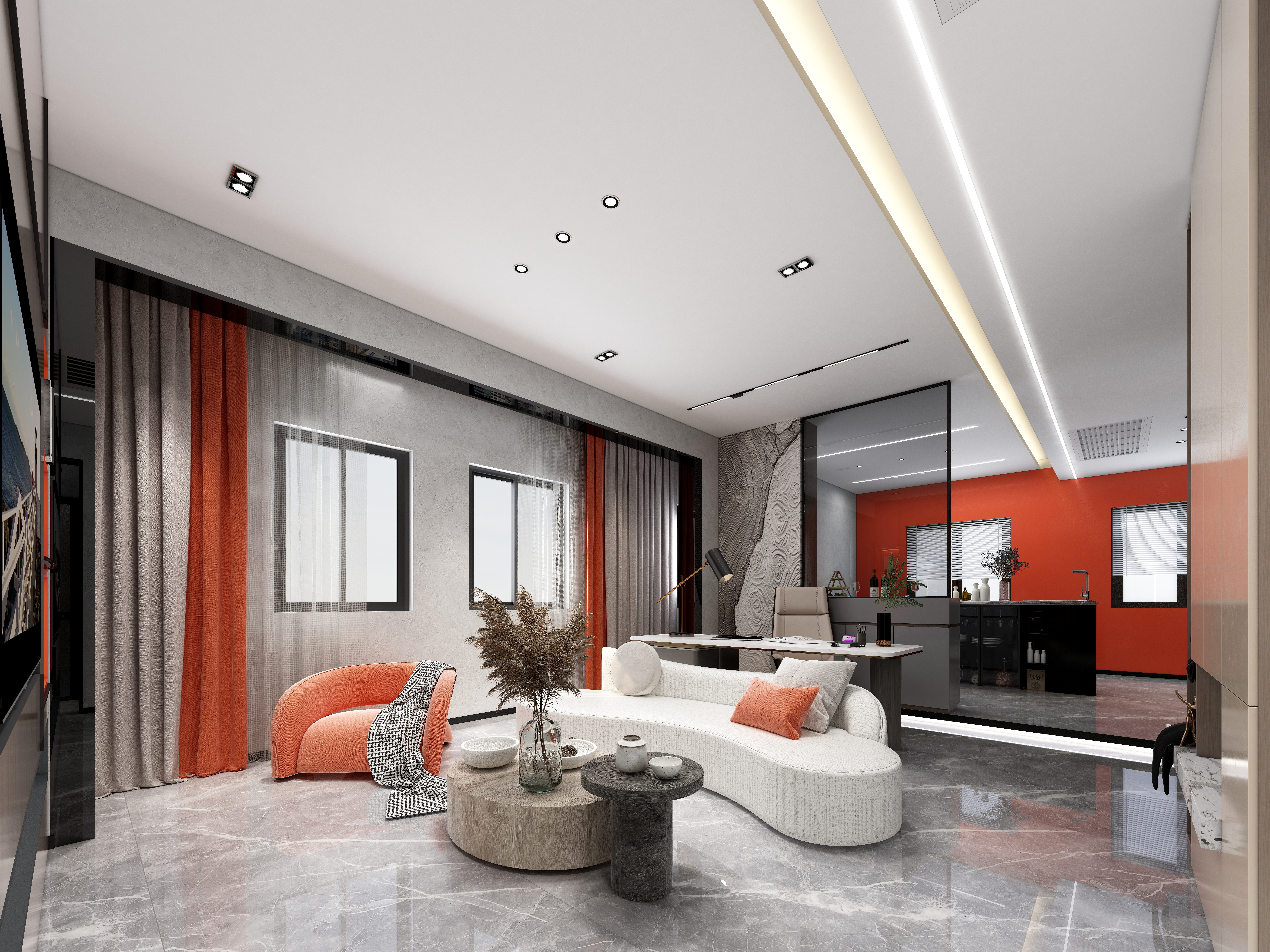 设计否-瑞和园89.50㎡B户型3室2厅1卫-装修设计方案