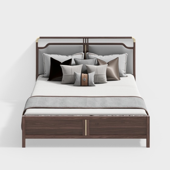 Asian Twin Beds,Twin Beds,brown