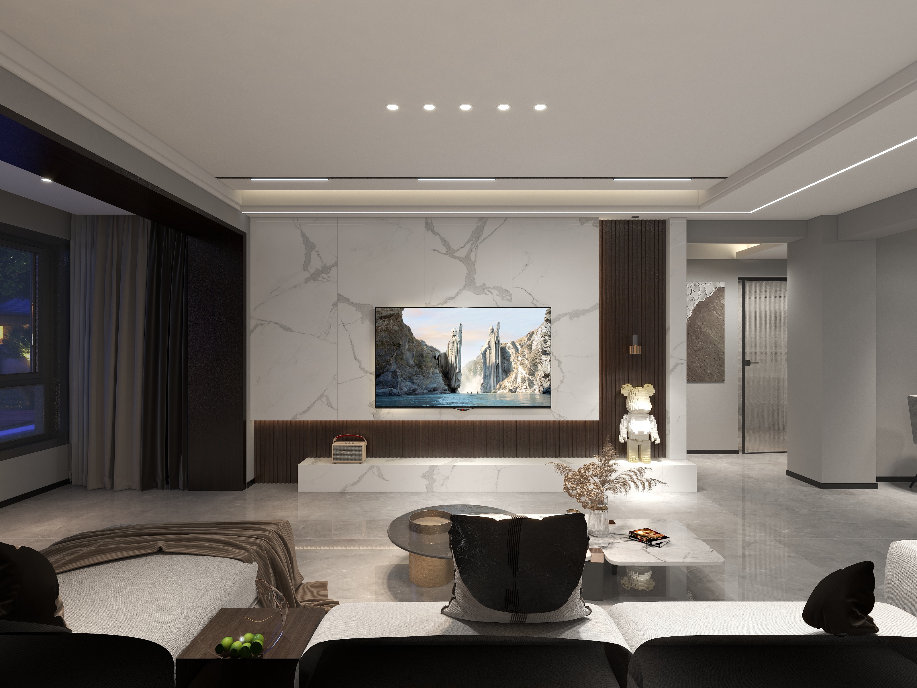 水母装饰设计-曲工-Drawing233.dwg-装修设计方案