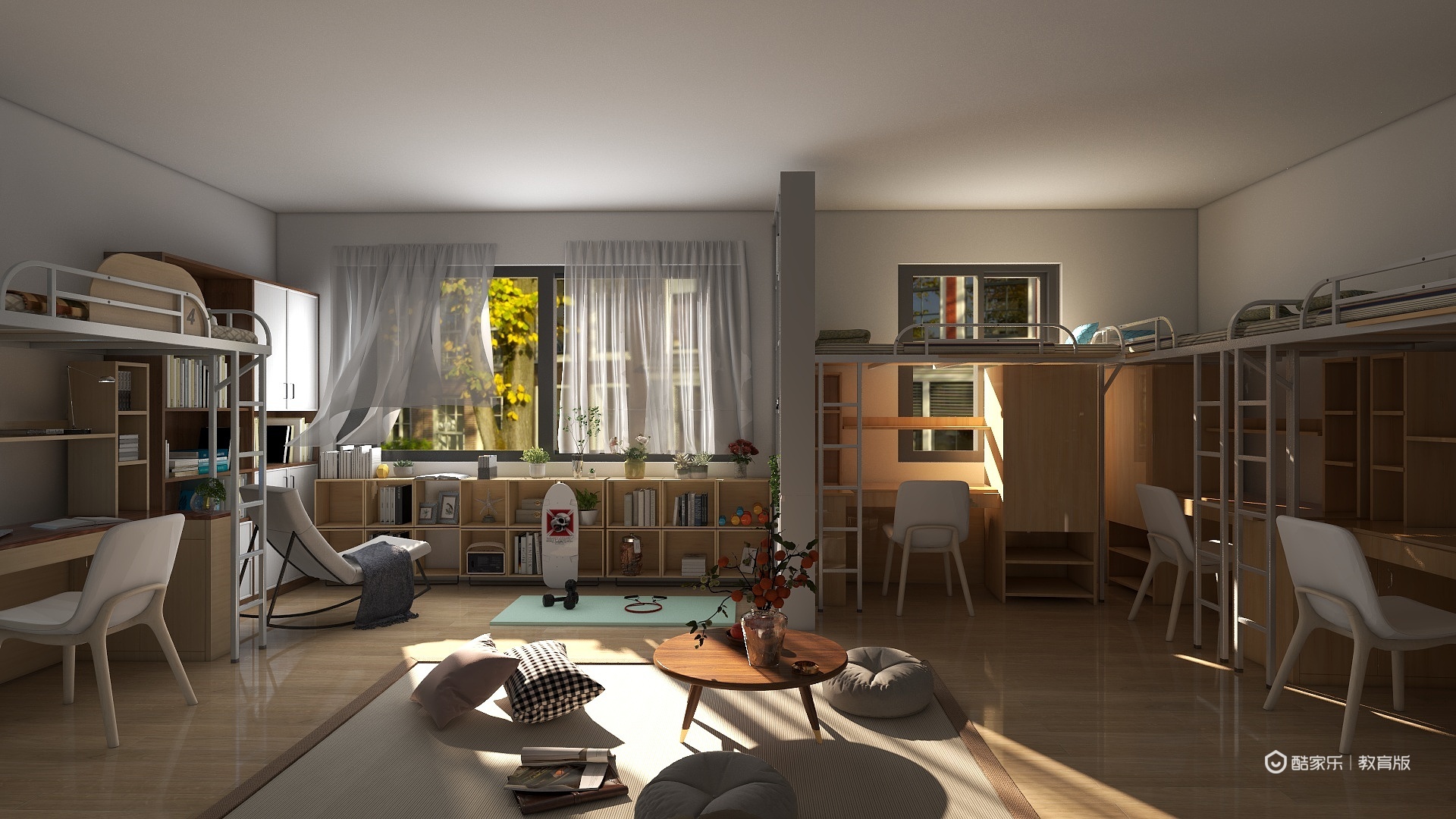 超粘的粘nbSa-学生公寓-装修设计方案