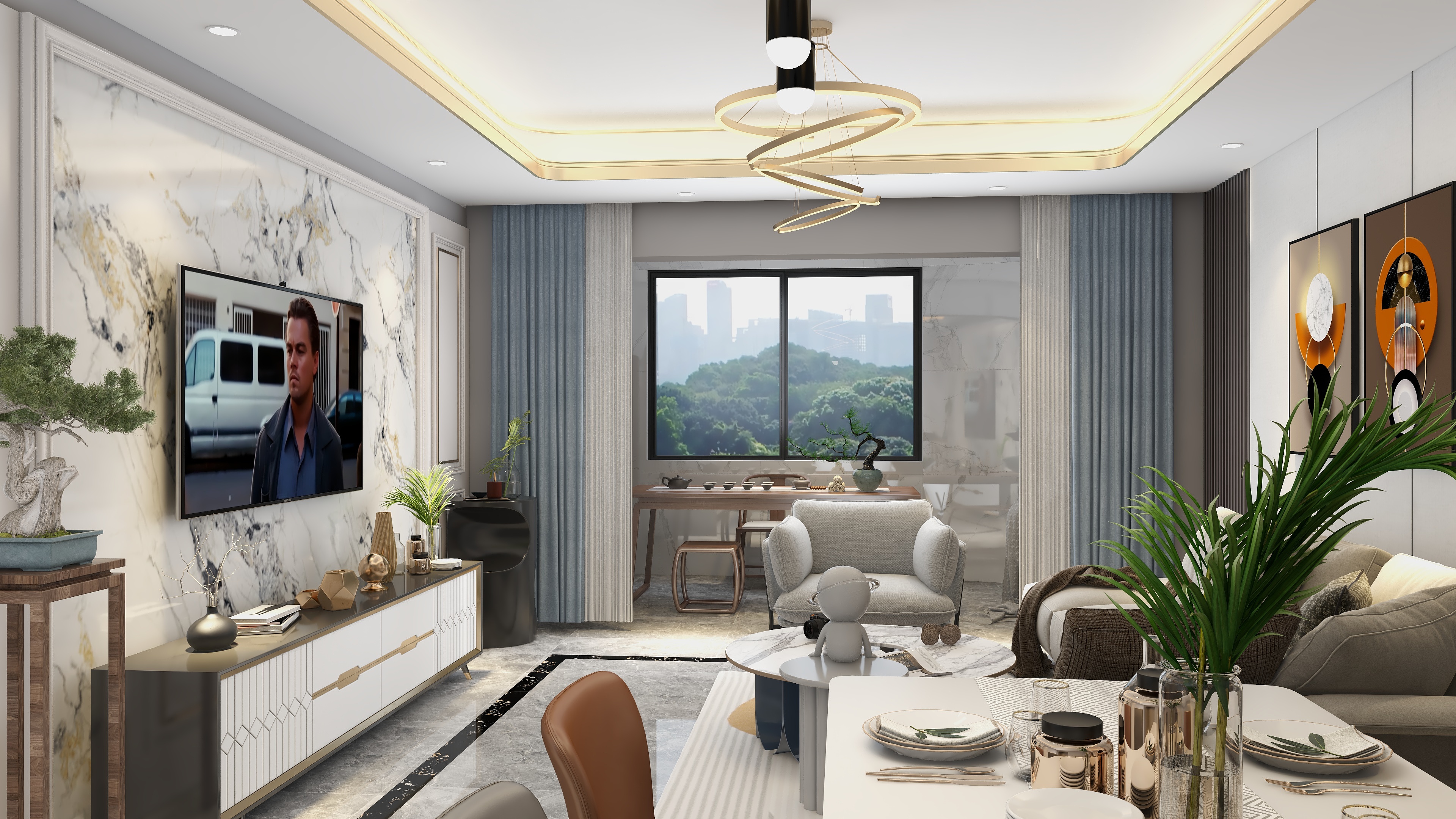 没名字ab-保利东湾-现代-装修设计方案