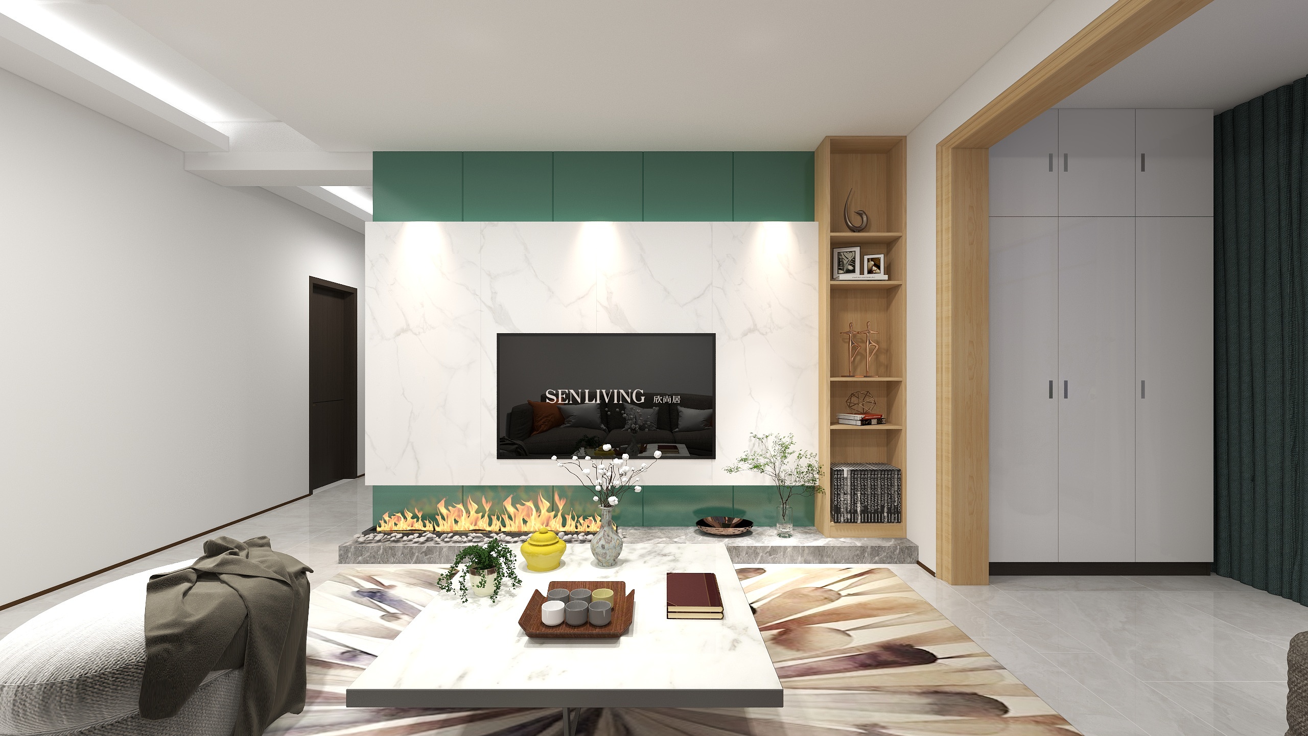 贵州匠相禾设计-清欧府—罗总-尊府室内设计方案-装修设计方案