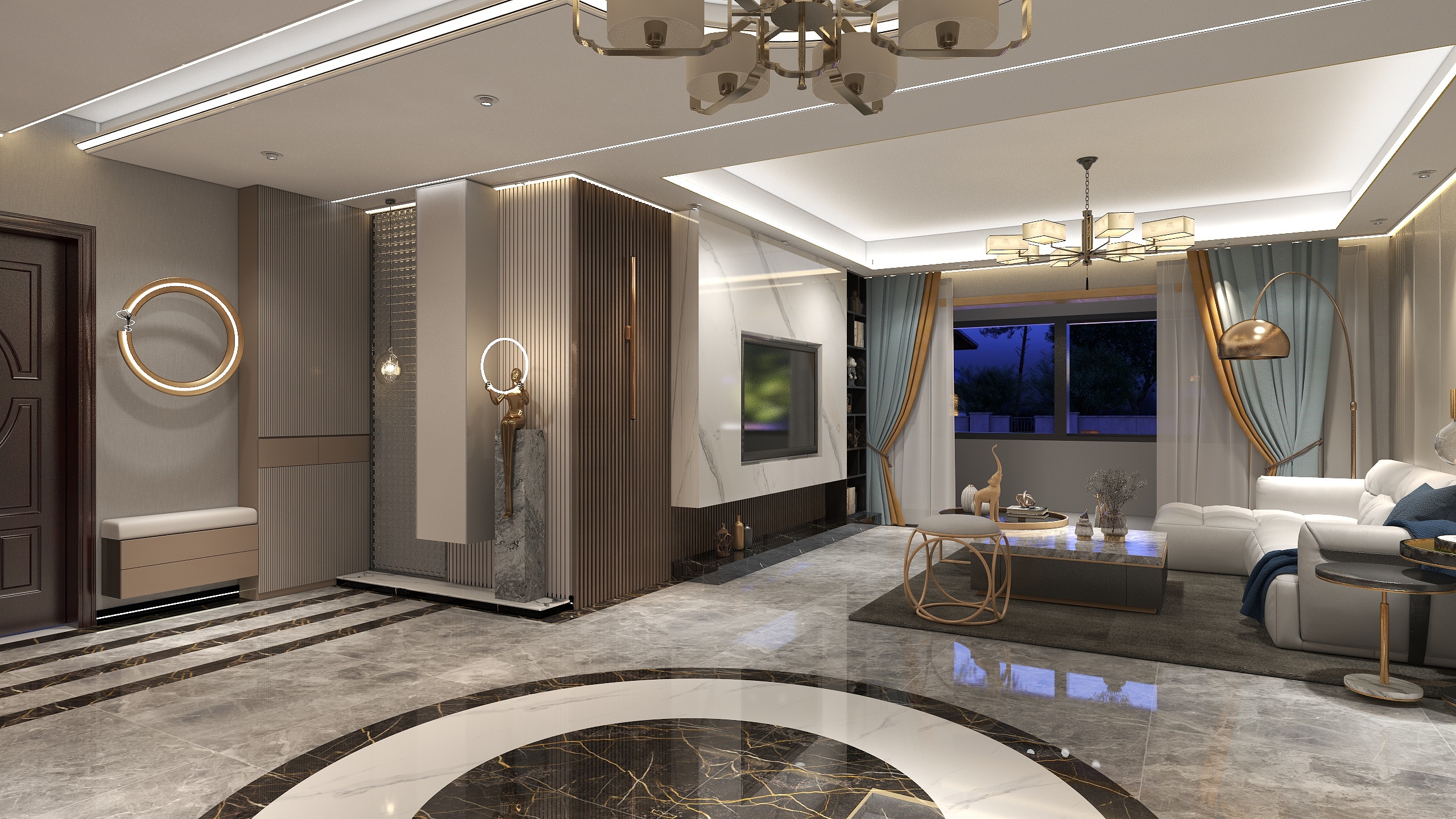 设计三组老魏-美的罗兰春天-装修设计方案