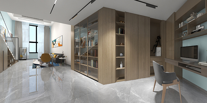 深圳木子工作室-Loft公寓-装修设计方案