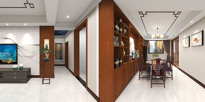 设计师牧尘cl-巨源二期7-1-301.dwg-装修设计方案