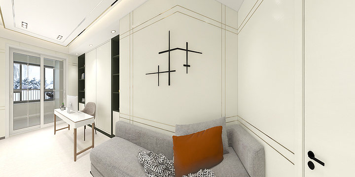 张少阳-现代轻奢家装效果图（黄秀菊-确认版2-装修设计方案