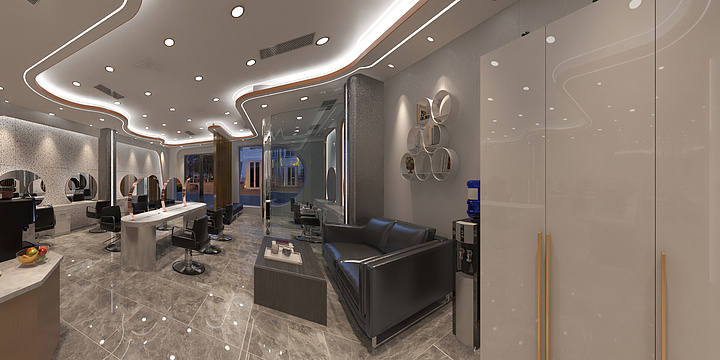 杨斌-A380理发店（宁茂朋友）-装修设计方案