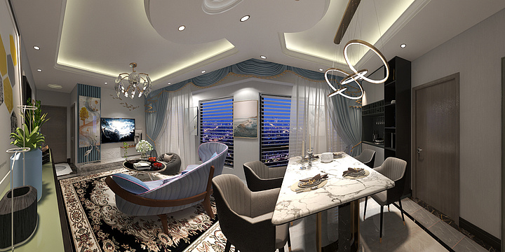 订制梦想-瑞和园89.50㎡B户型3室2厅1卫-装修设计方案