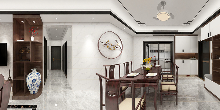 祥仔dLUW-御景轩 广华阁 5A.dwg-装修设计方案