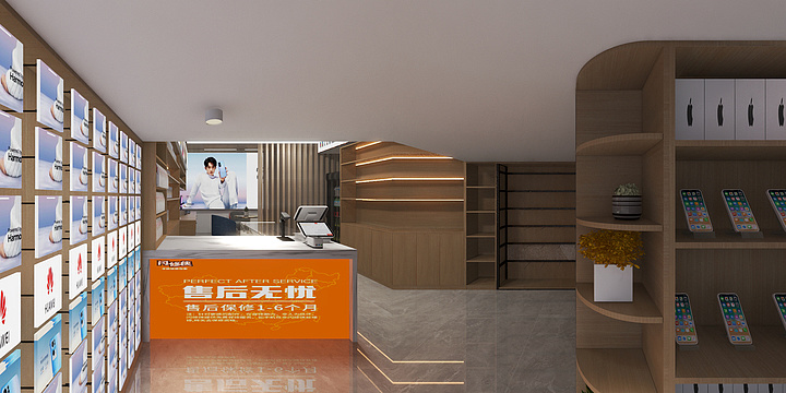 至上设计熊I8670139534-贵溪公牛壳膜店.dwg-装修设计方案